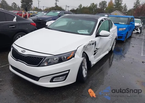 2015 Kia Optima Ex z USA, uszkodzony, nr VIN 5XXGN4A76FG364255